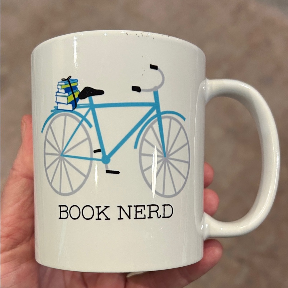 Book Nerd Bicycle Mug